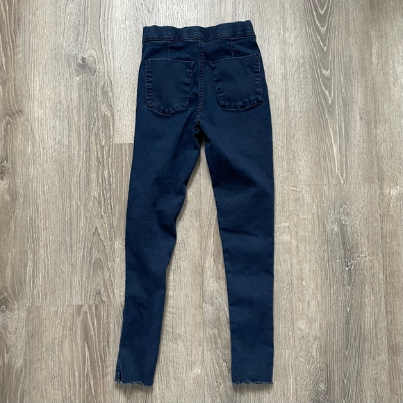 Free People Easy Goes It Raw Hem Jeggings - Picture 6 of 7